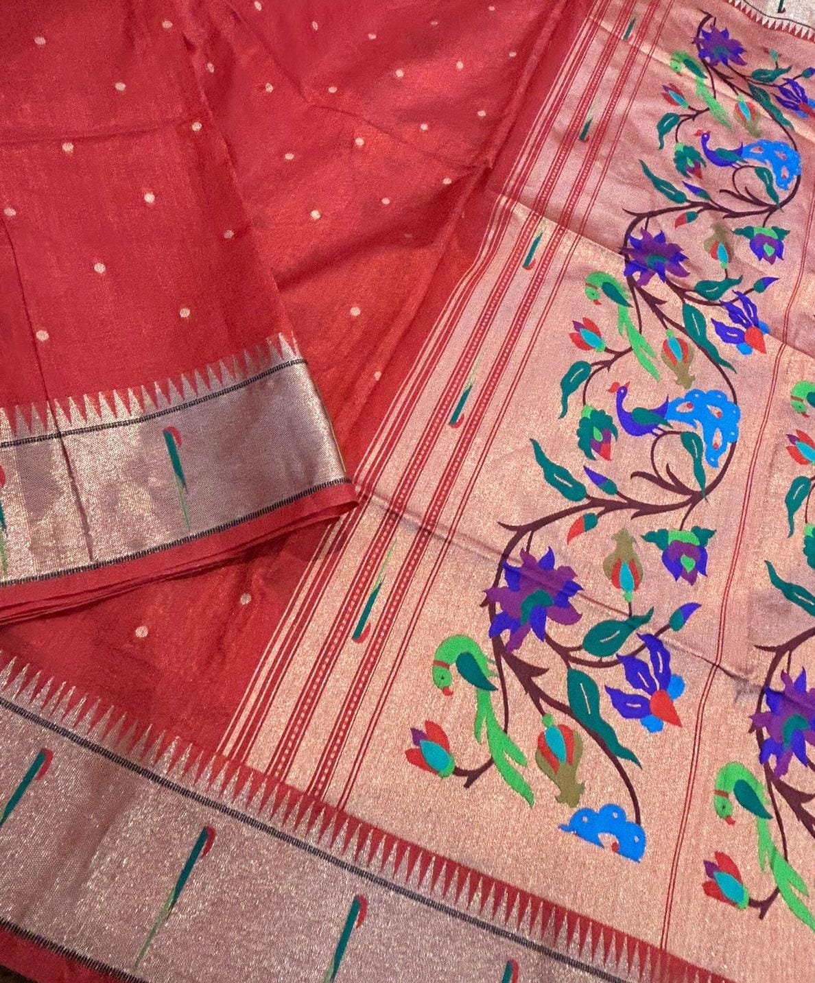 tussar silk saree