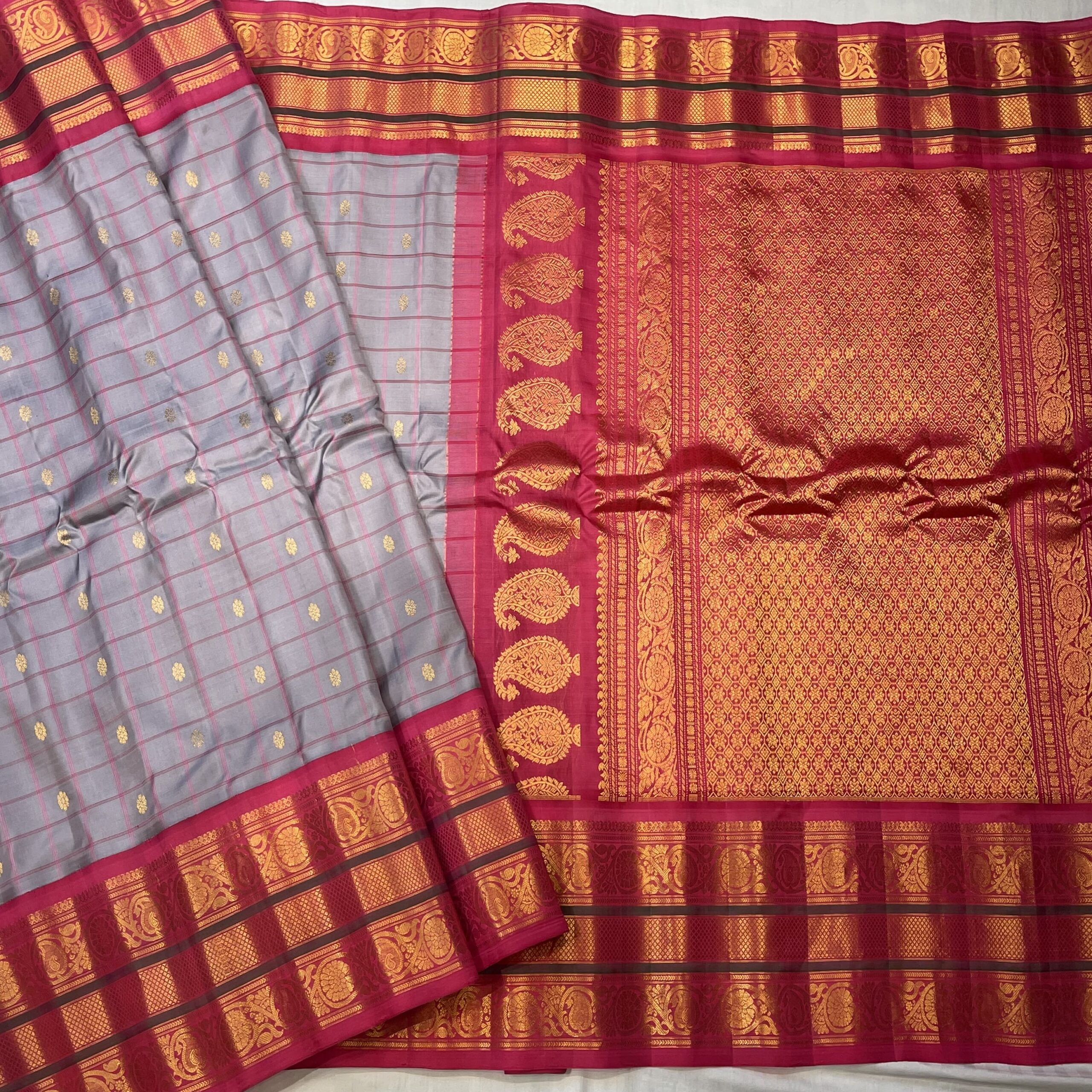 Gadwal silk saree