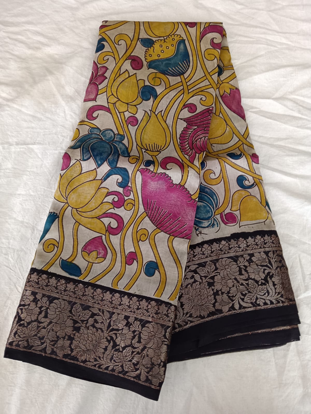Chandari kanchi border saree