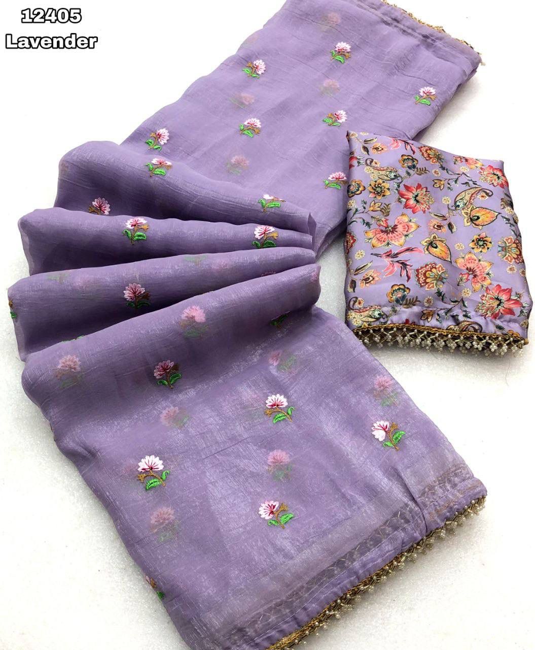 chiffon saree
